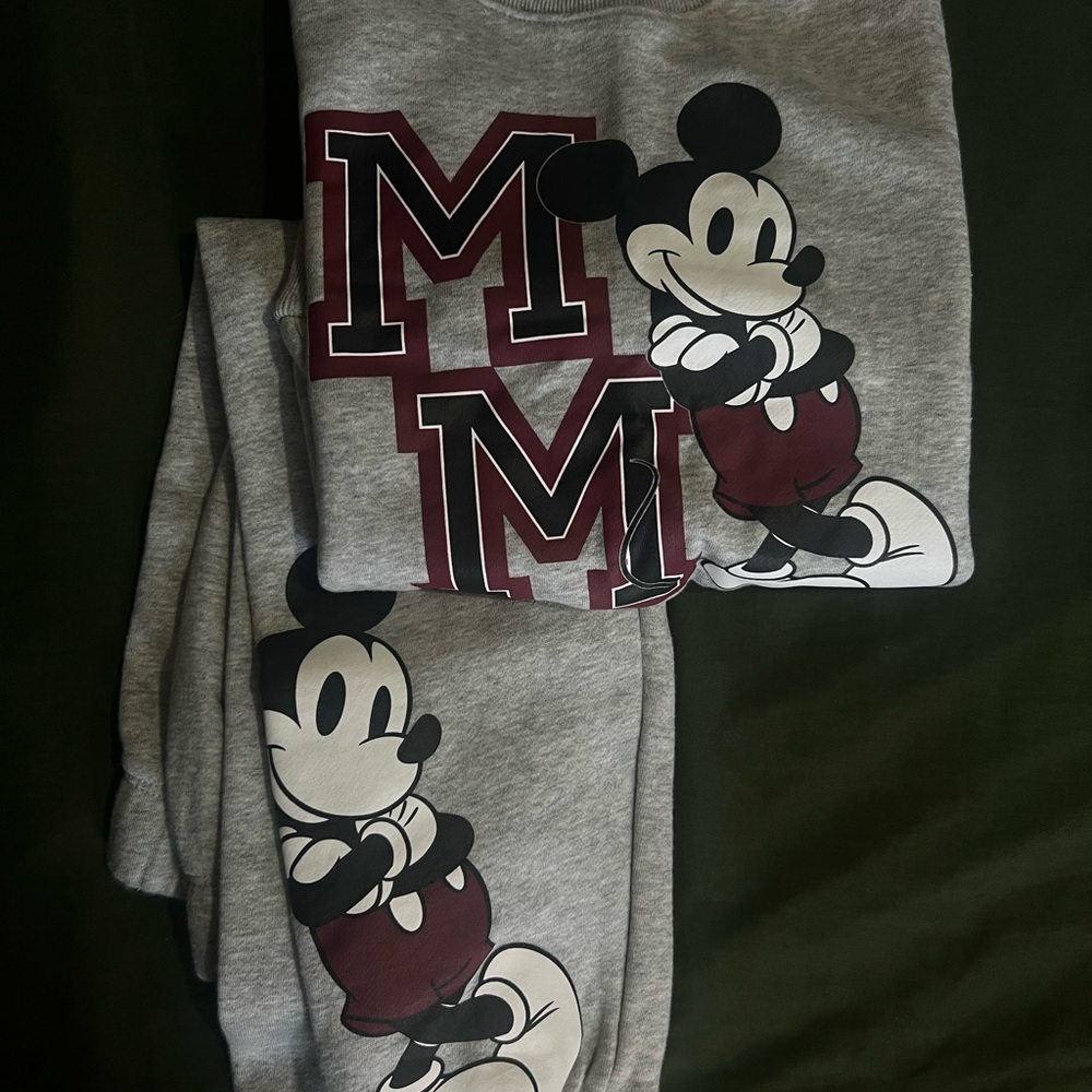 GAP Grey Mickey Mouse Graphic Sweatshirt